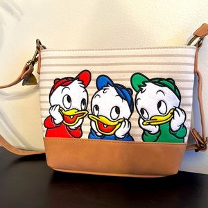NWOT Huey, Dewey and Louie Duck Tales Loungefly Purse PARK EXCLUSIVE